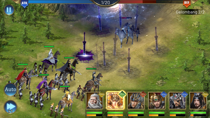 Three Kingdoms：Hero Legendaris