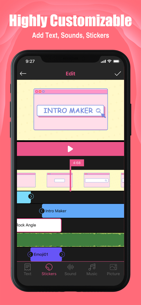 Intro Maker Yt Intro Designer Overview Apple App Store Us - vip decal 3 roblox