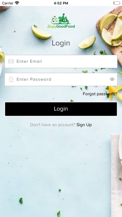 Simply Good Food:Order Manager