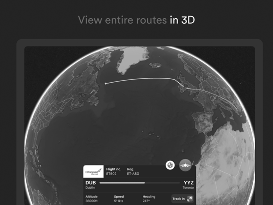 Plane Finder 3Dのおすすめ画像5