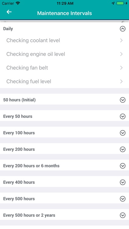 Kubota Engine Owner's App.