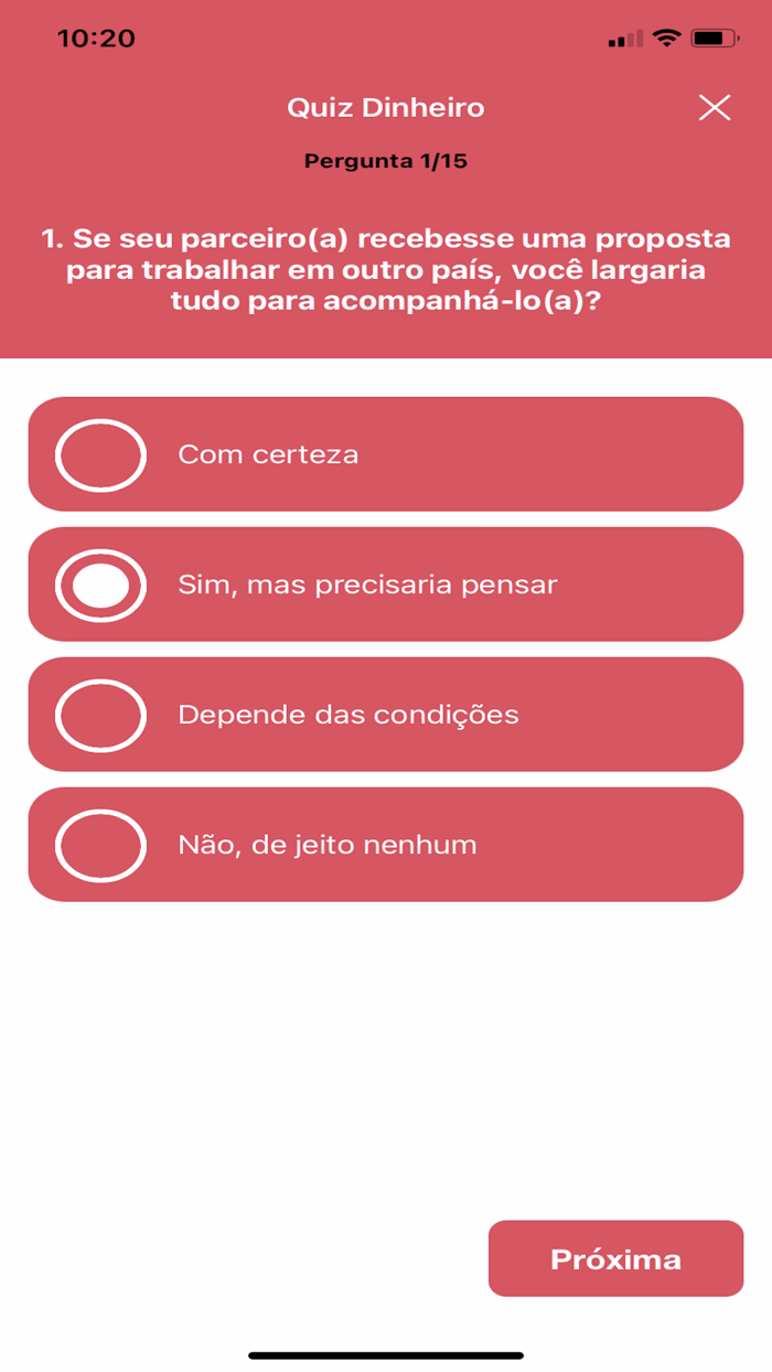 Entre Nós - Quiz para casais