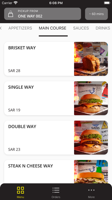 One Way Burger | ون واي برقر screenshot 3