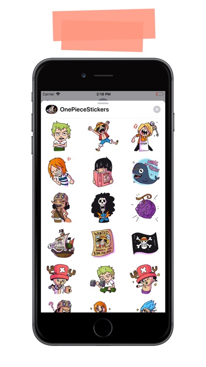 One Piece Straw Hat Stickers