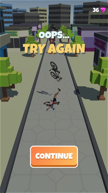 Crazy Cyclist screenshot-3