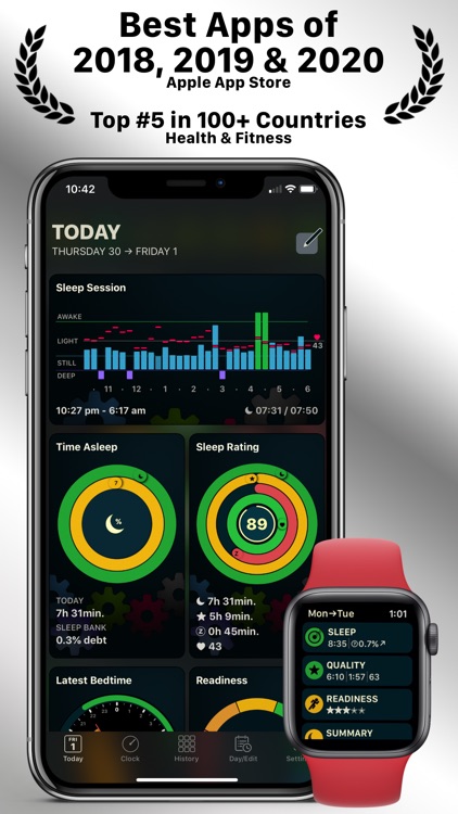 AutoSleep Track Sleep on Watch