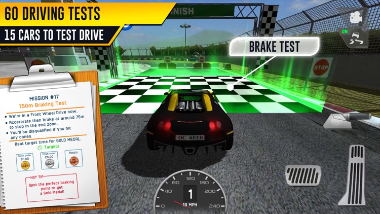 Race Driving License Test screenshot-3