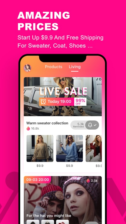 VoLive - Live Fashion Shopping