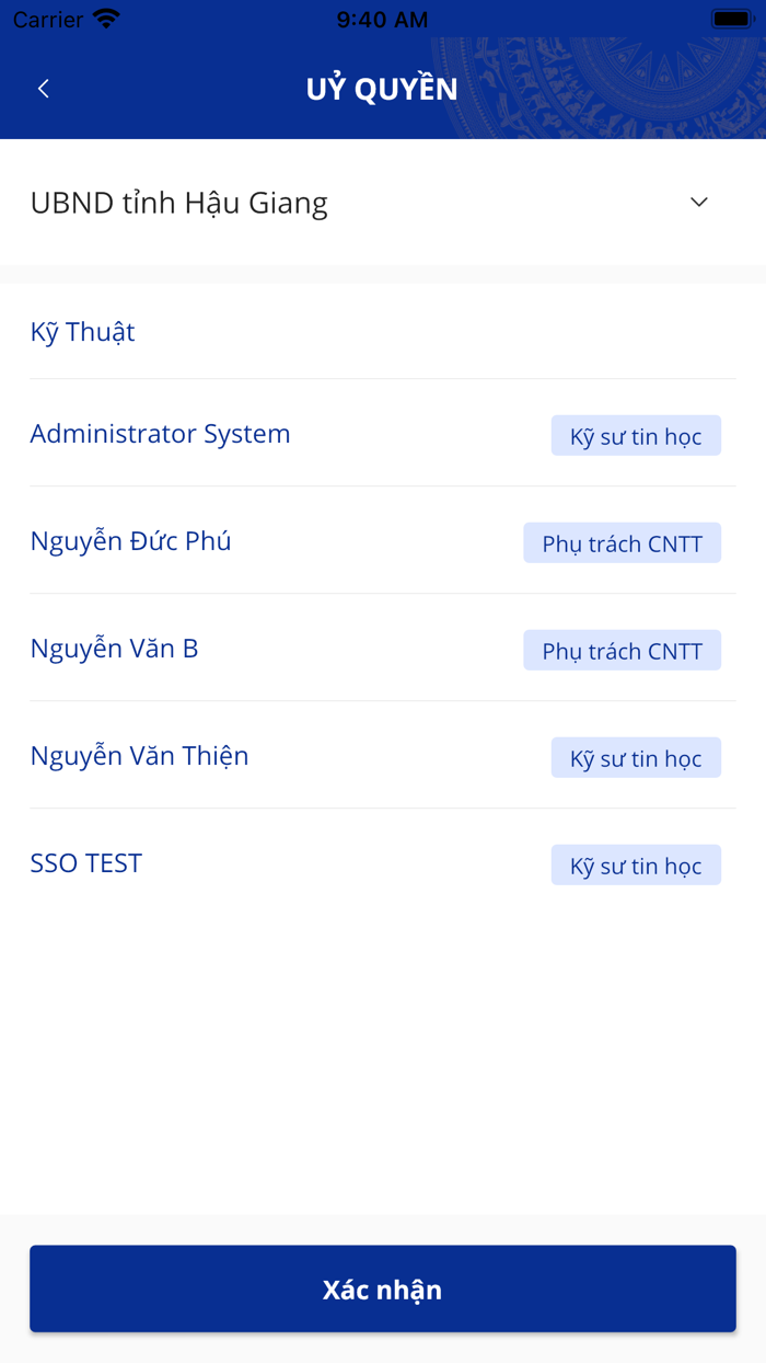 Hậu Giang eCabinet