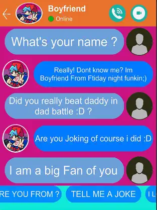 Captura de Pantalla 4 Call Night Funkin Boy iphone