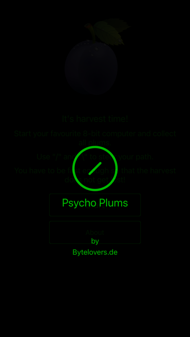 How to cancel & delete PsychoPlums - 8-bit arcade game of the 70s from iphone & ipad 1