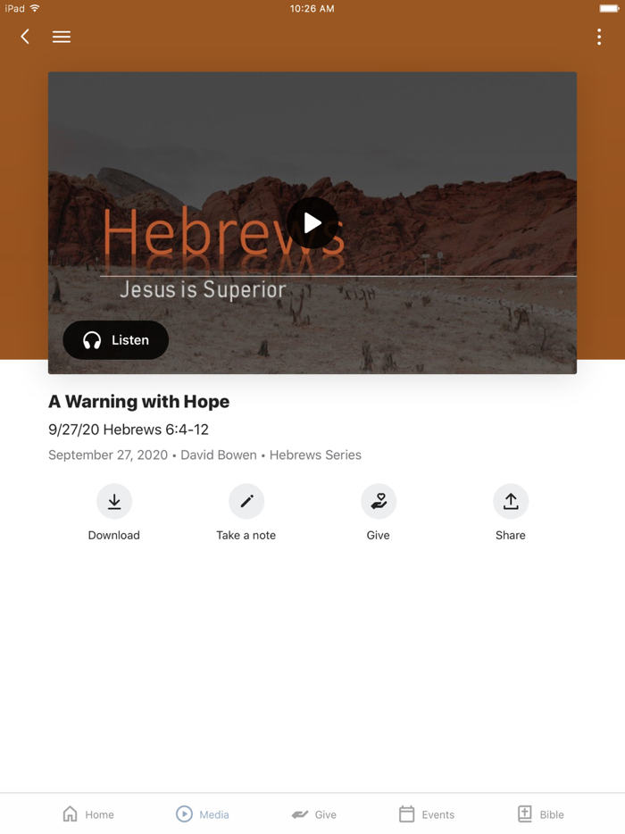 Standing Stones Comm Church