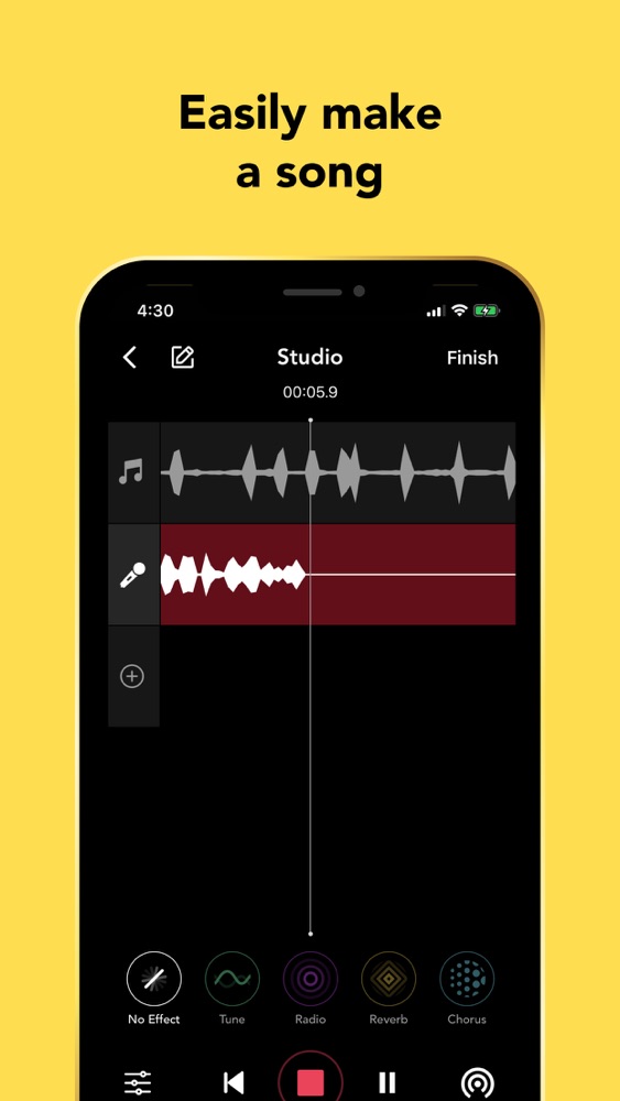 Rapchat: Record Songs, Audio App for 