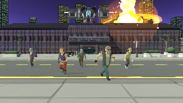 Cyberpunk City Escape