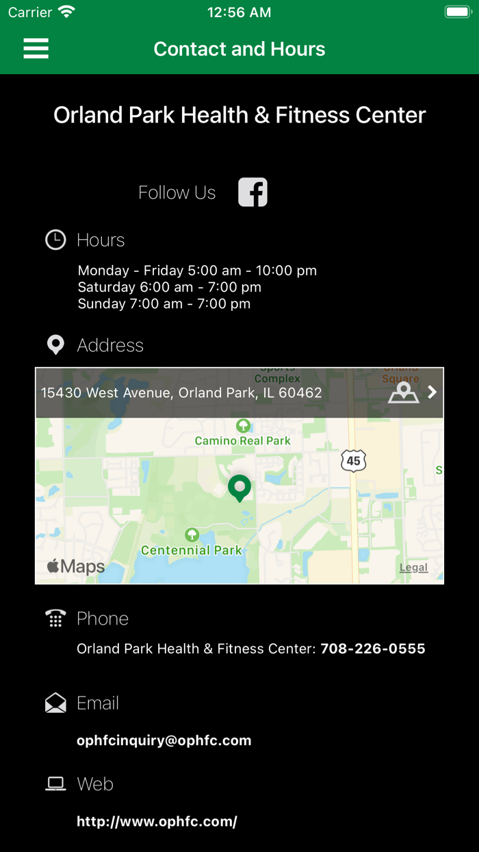 Orland Park Health  Fitness