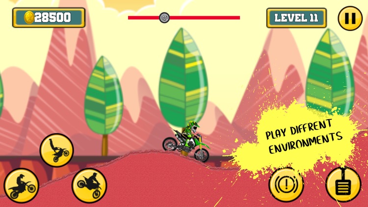 Moto Hill Climb : Stunt Racing