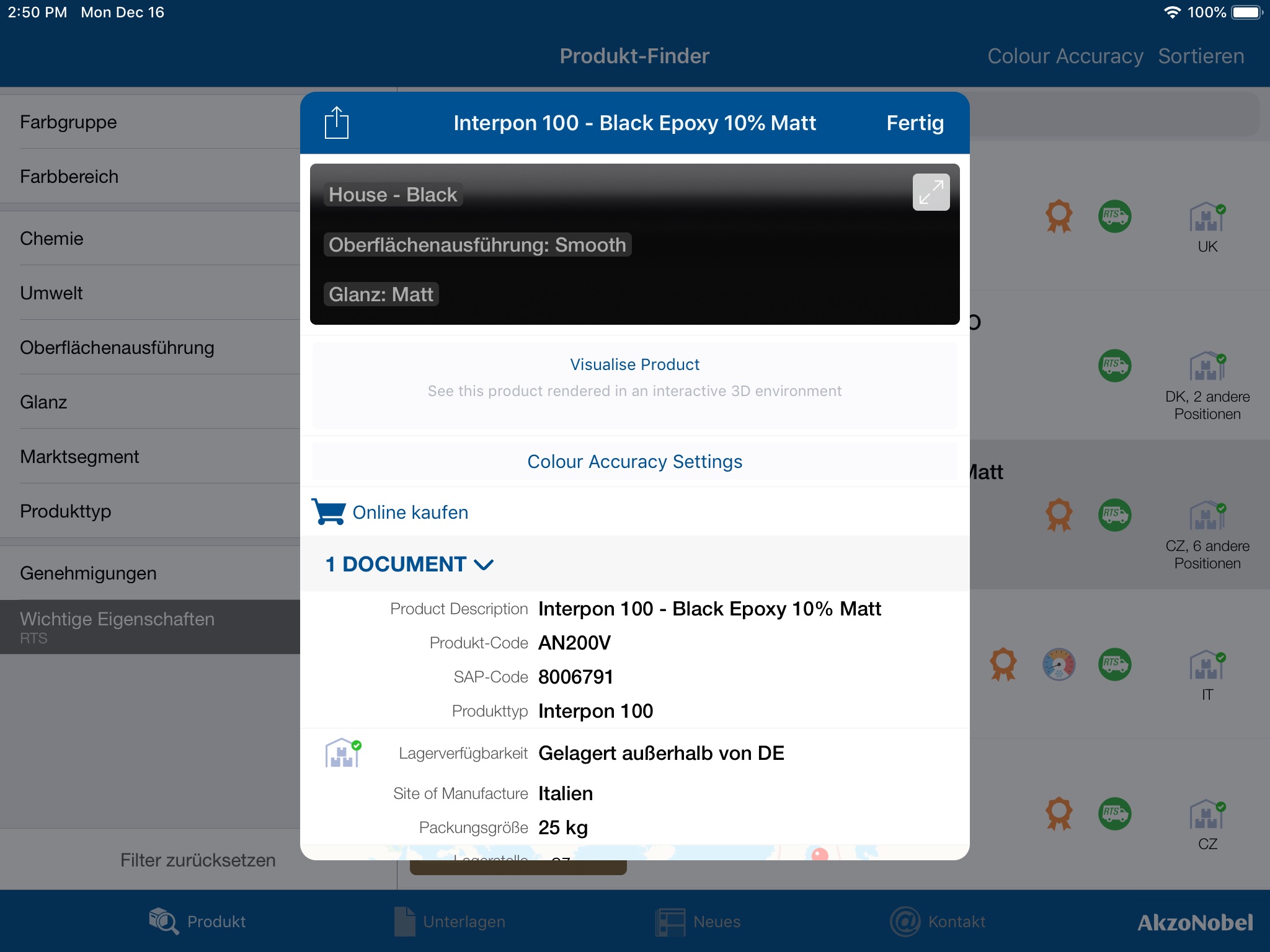 Interpon Powder Coatings screenshot 2