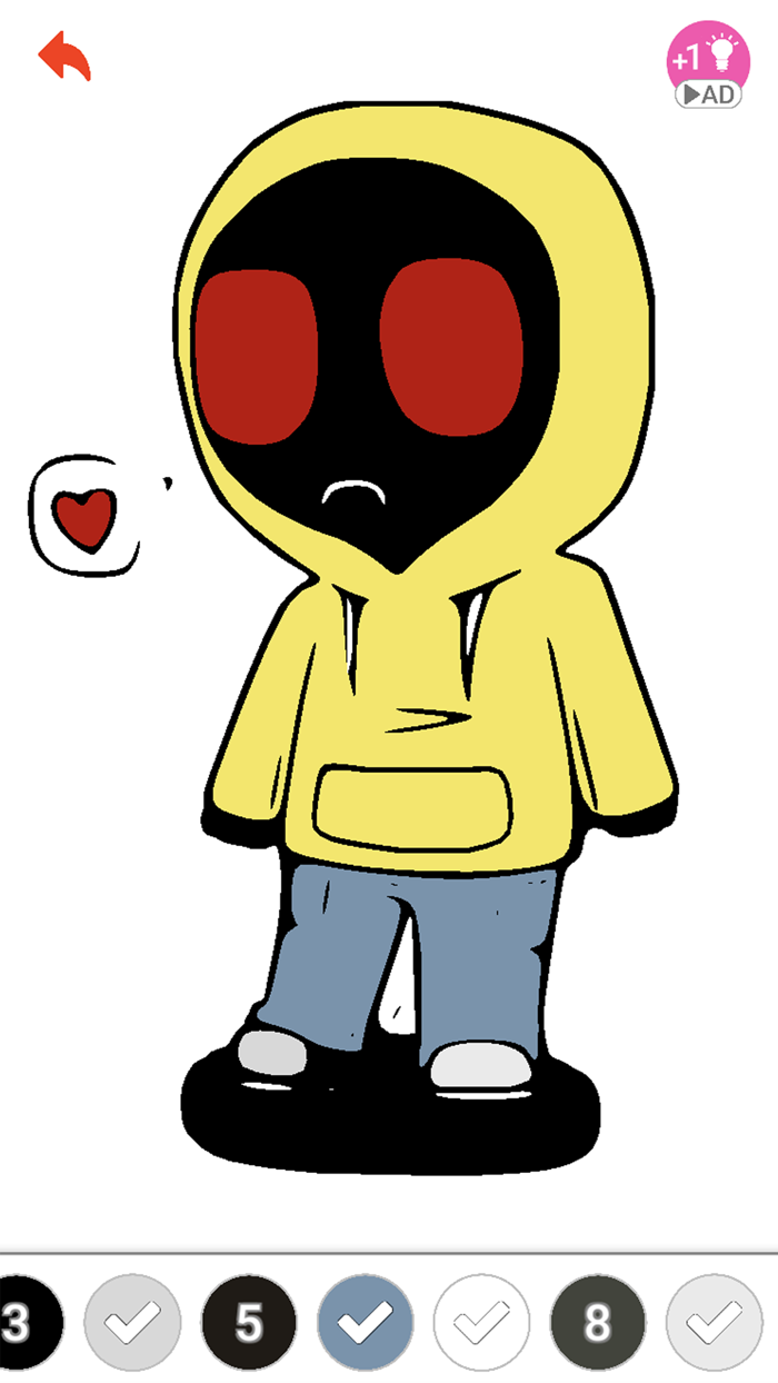 Coloring Creepypasta Fanart