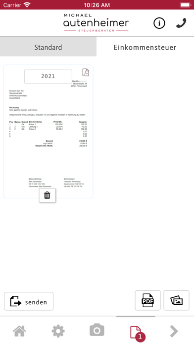 How to cancel & delete M. Autenheimer, Steuerberater from iphone & ipad 4