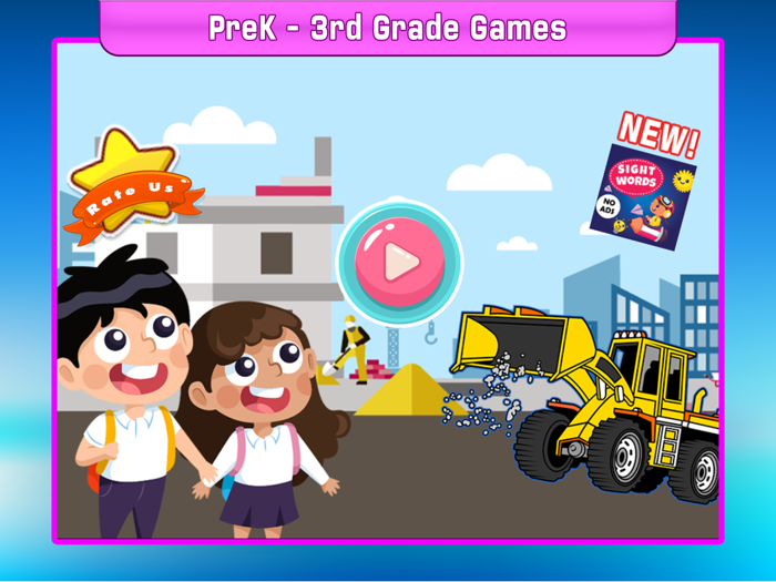 Truck jigsaw puzzle for kids.