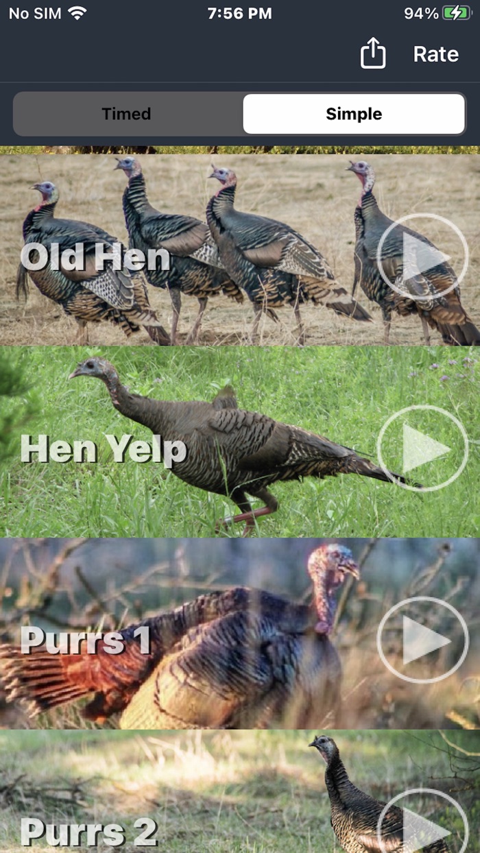 Turkey Calls for Hunting App