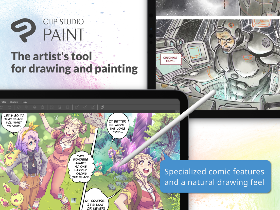 Clip Studio Paint iPad app AppWereld