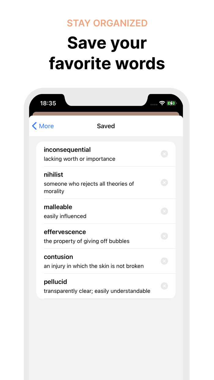 Words - Learn New Vocabulary