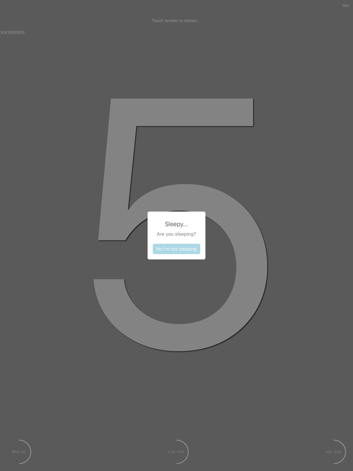 Sleepy Pi - power of π