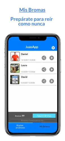 Imágen 2 JuasApp - Bromas por Teléfono iphone