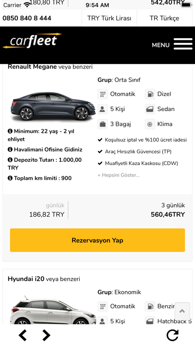 Carfleet Rent A Car screenshot 3