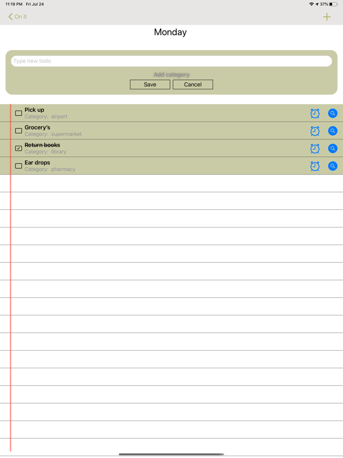 OnIt To-Do lists  Tasks