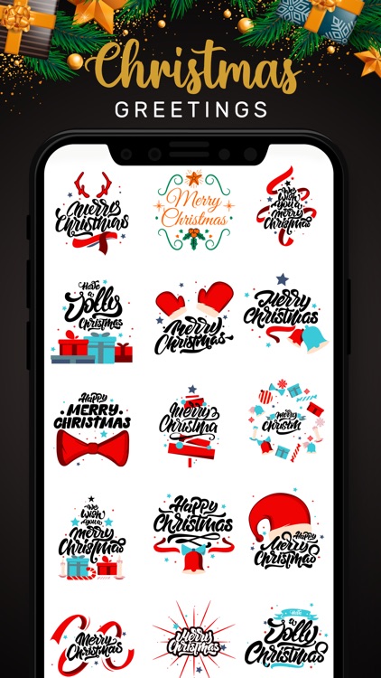 Christmas Lettering Stickers! screenshot-4