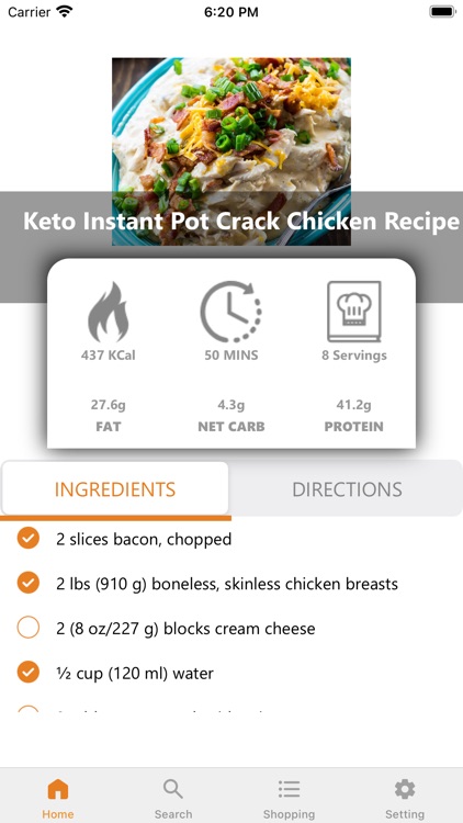 Keto Recipes: Low Carb Diet screenshot-6