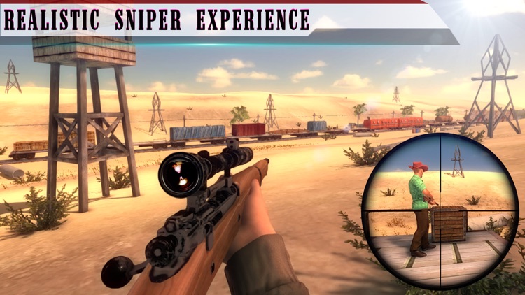 Sniper Train Shooting War screenshot-4