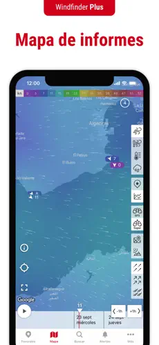 Screenshot 10 Windfinder: Viento & Tiempo iphone