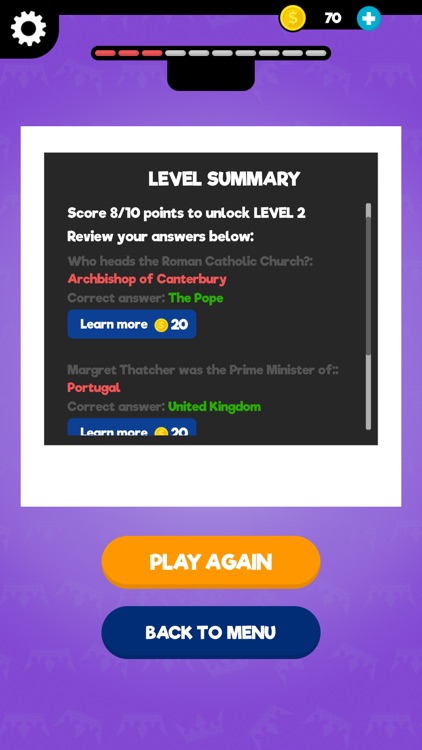 Famous Leaders - History Quiz screenshot-7