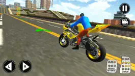 Game screenshot Flying Bike Taxi Simulator mod apk