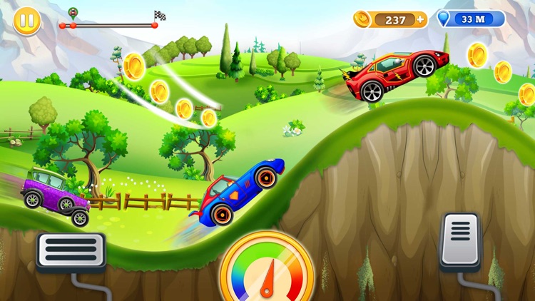 Sports Car Hill Driving Rush screenshot-0