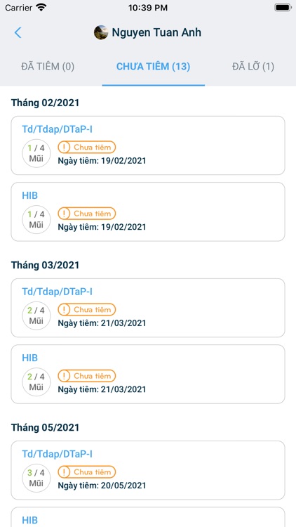 Hỗ Trợ Tiêm Chủng screenshot-5