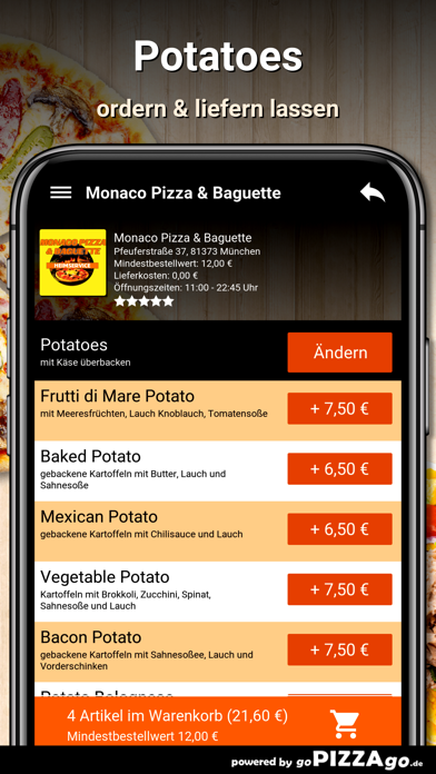 Monaco Pizza München screenshot 6