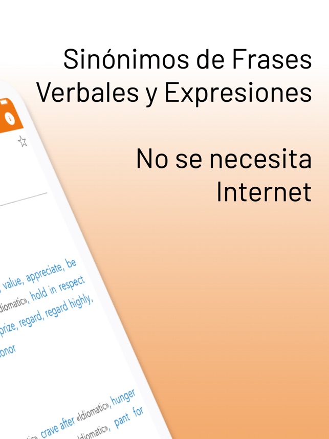 Sinonimos Ingles En App Store