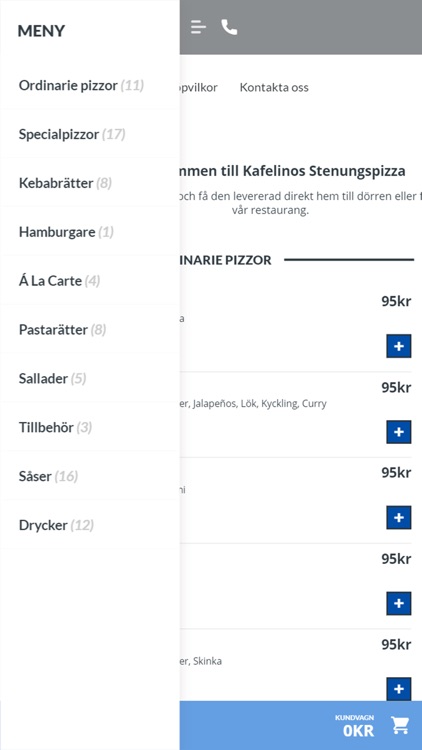 Kafelinos Stenugnspizza