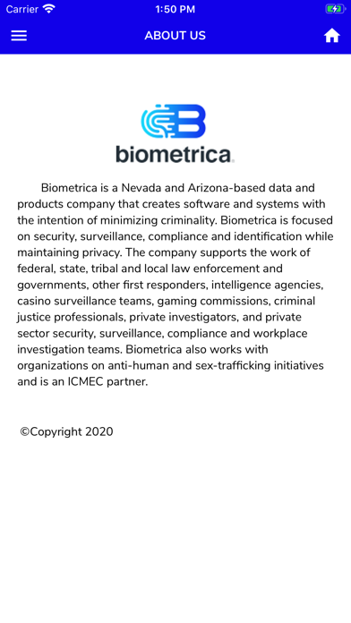 Biometrica Mobile screenshot 4