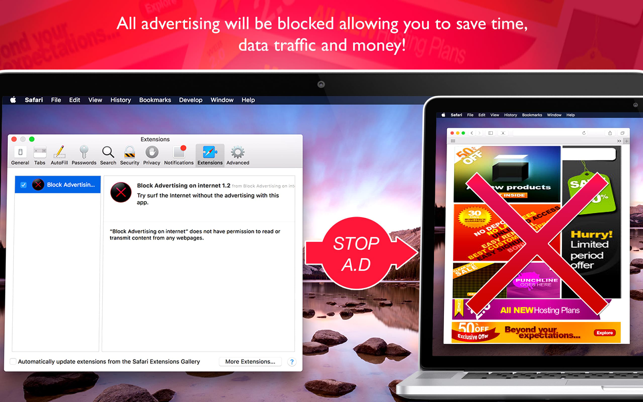 ‎Block Advertising on internet. Screenshot