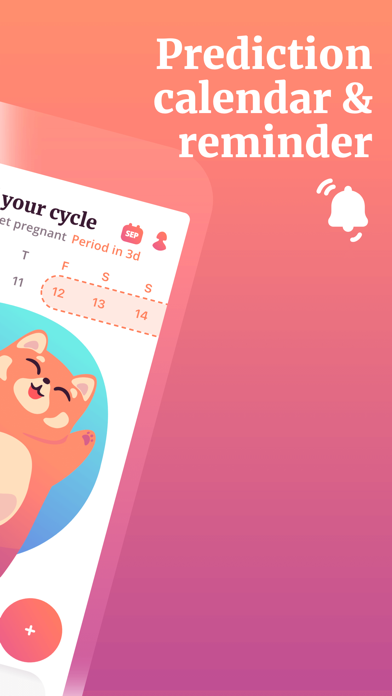 Period tracker Pinkllama screenshot 2