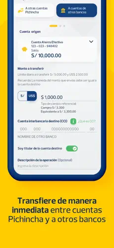 Captura de Pantalla 4 APP Banco Pichincha Perú iphone
