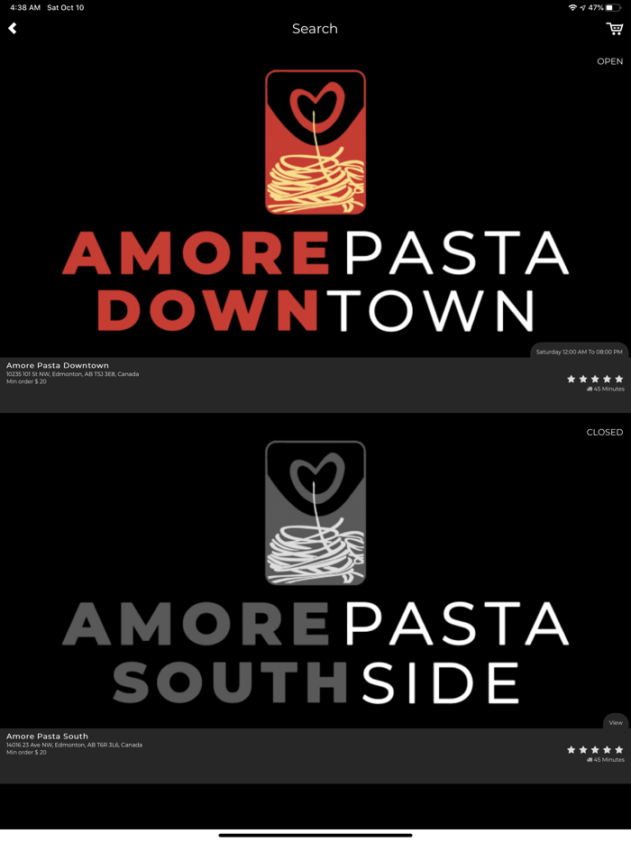 Amore Pasta