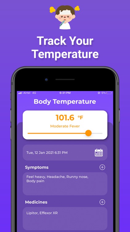 Body Temperature App