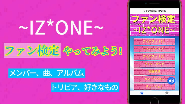 ファン検定for IZ*ONE