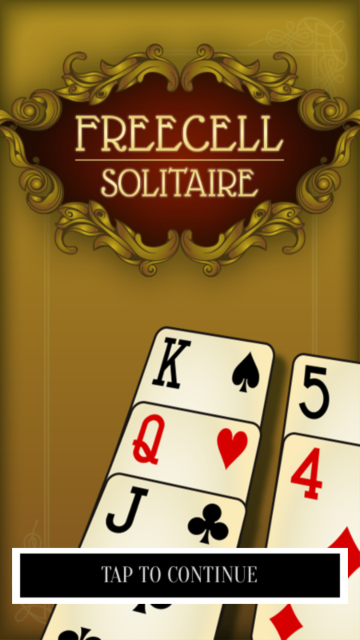 FreeCell Solitaire Card